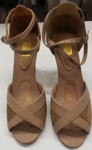 3.25" Fradel -- Women's Latin Ballroom Sandal -- Tan