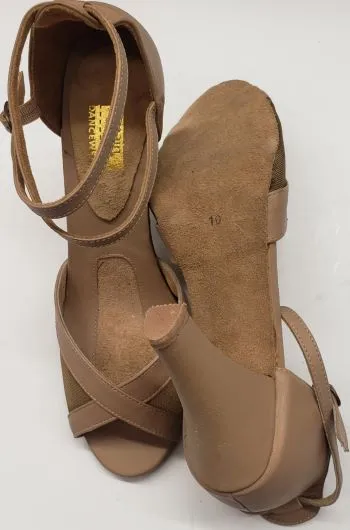 3.25" Fradel -- Women's Latin Ballroom Sandal -- Tan