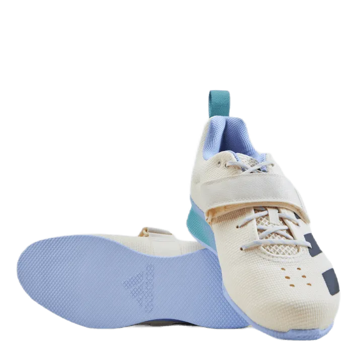 Adipower Weightlifting II Shoes Wonder White / Core Black / Violet Tone