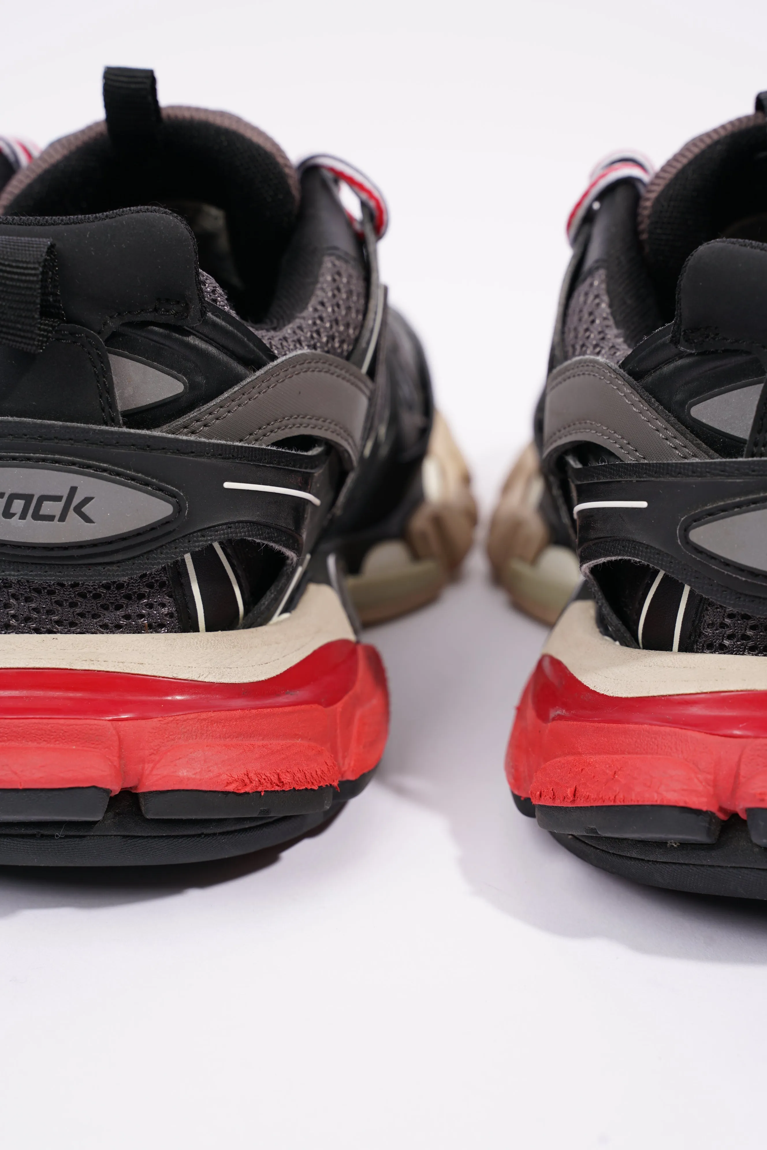Balenciaga Mens Track Black / Grey / Red EU 41 / UK 7