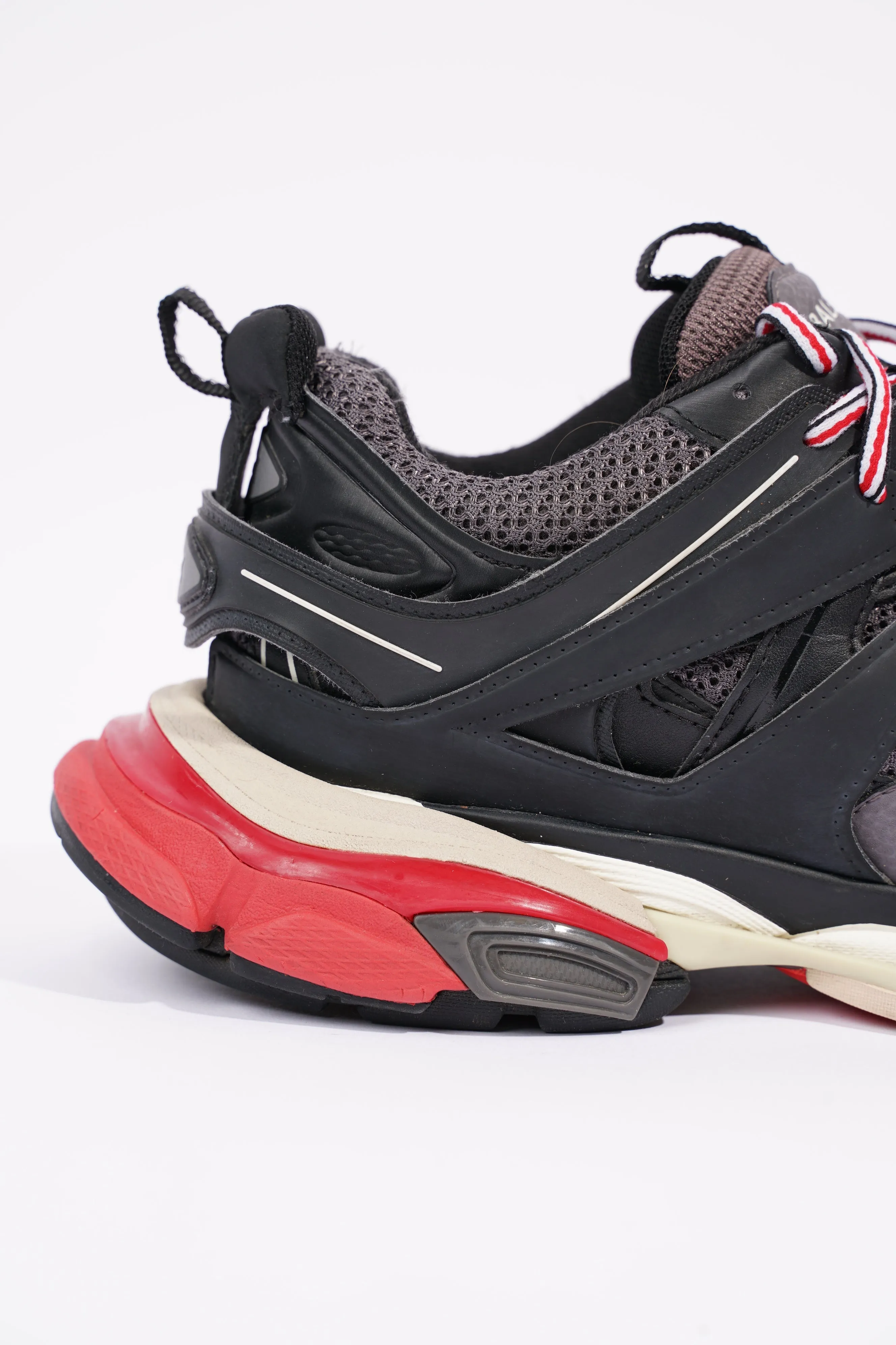 Balenciaga Mens Track Black / Grey / Red EU 41 / UK 7