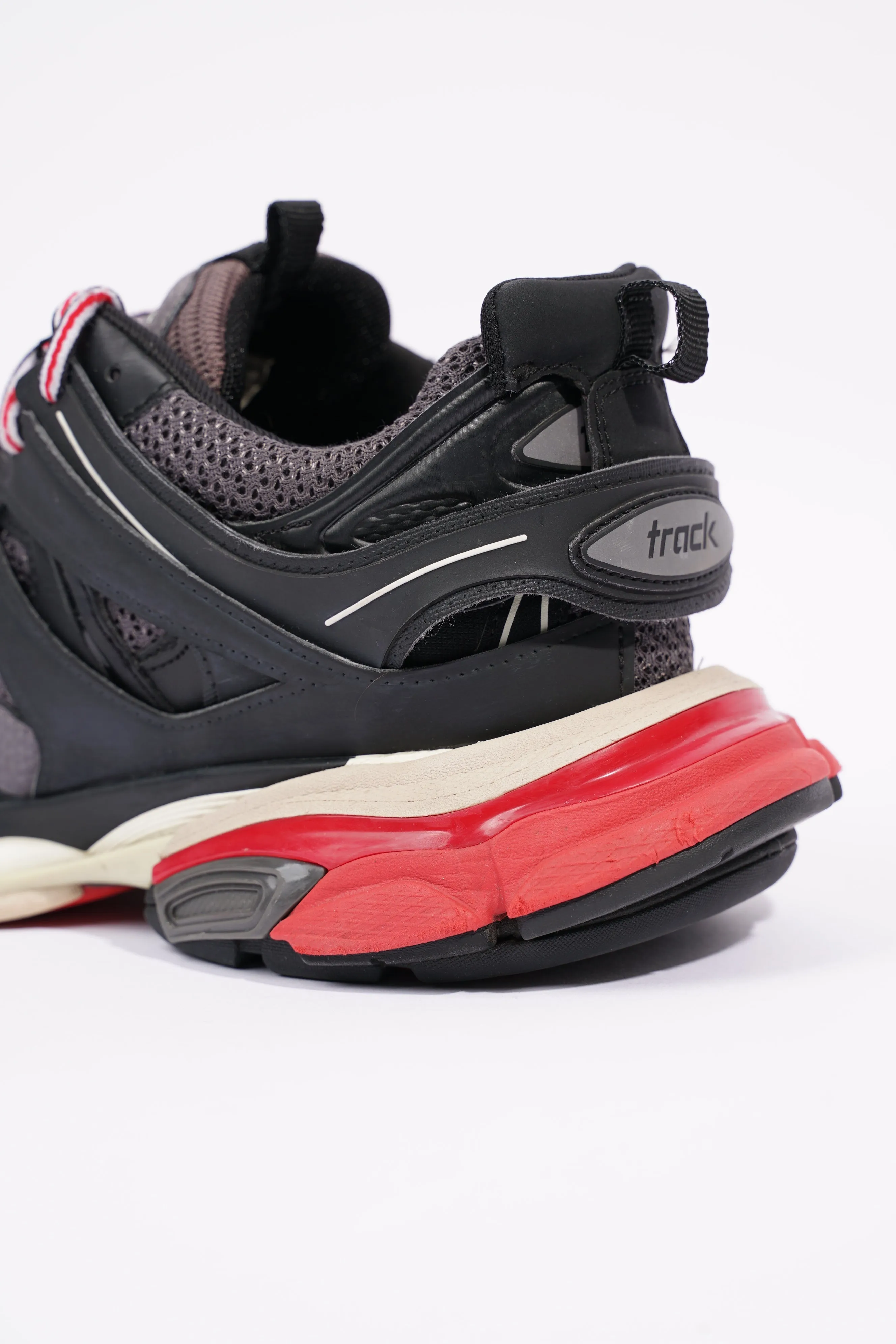 Balenciaga Mens Track Black / Grey / Red EU 41 / UK 7