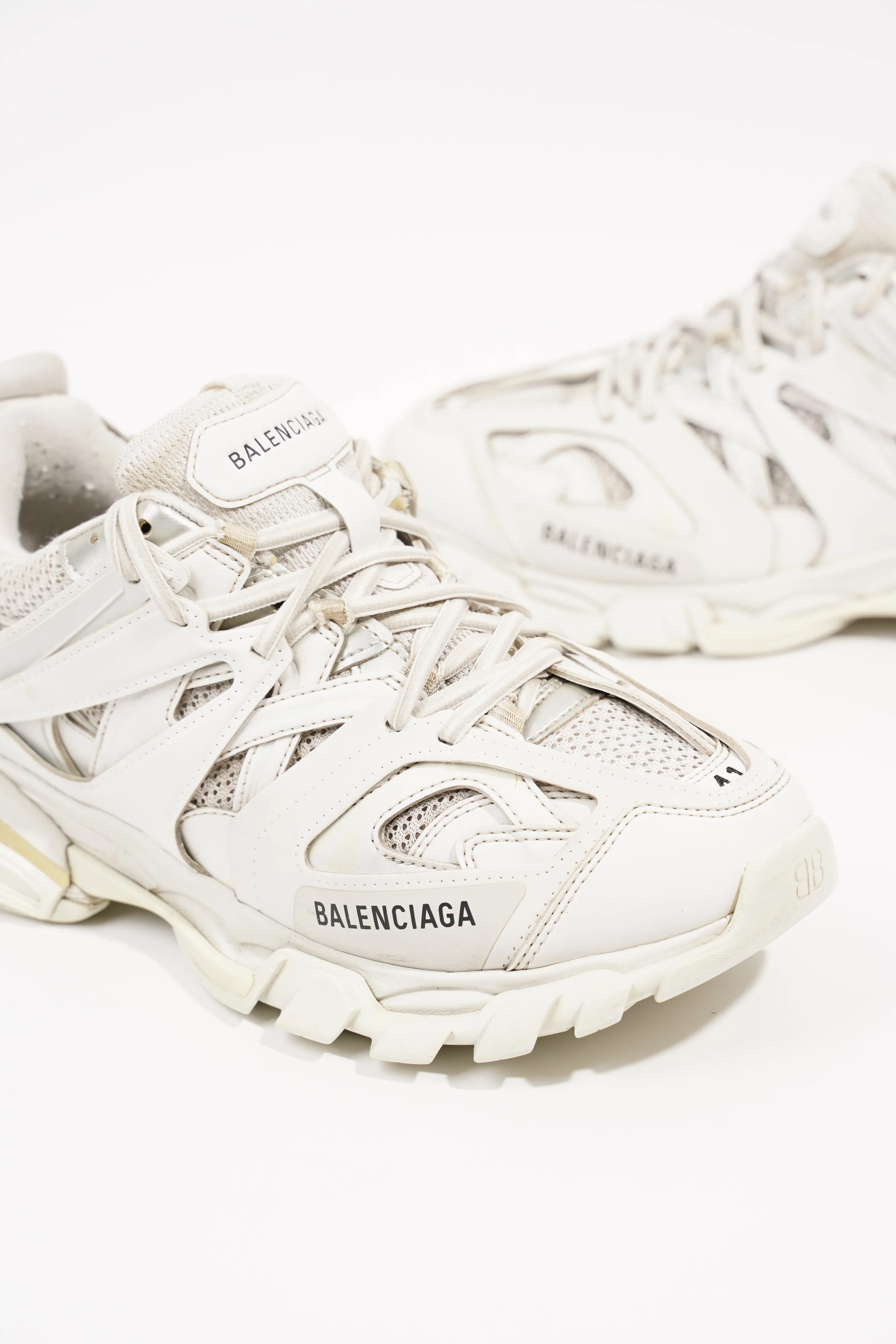 Balenciaga Mens Track White EU 41 / UK 7