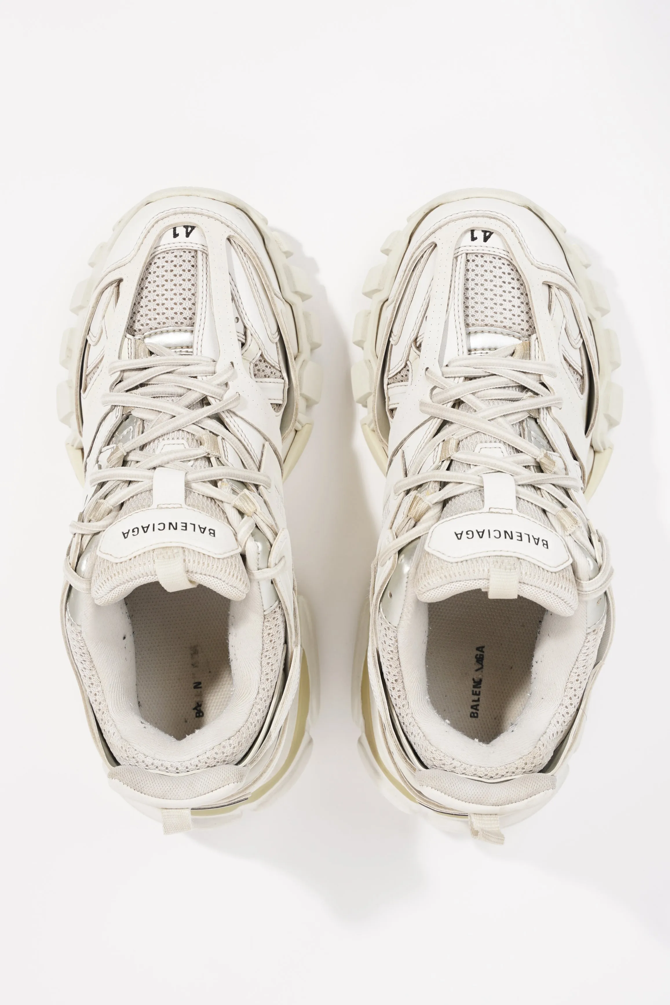 Balenciaga Mens Track White EU 41 / UK 7