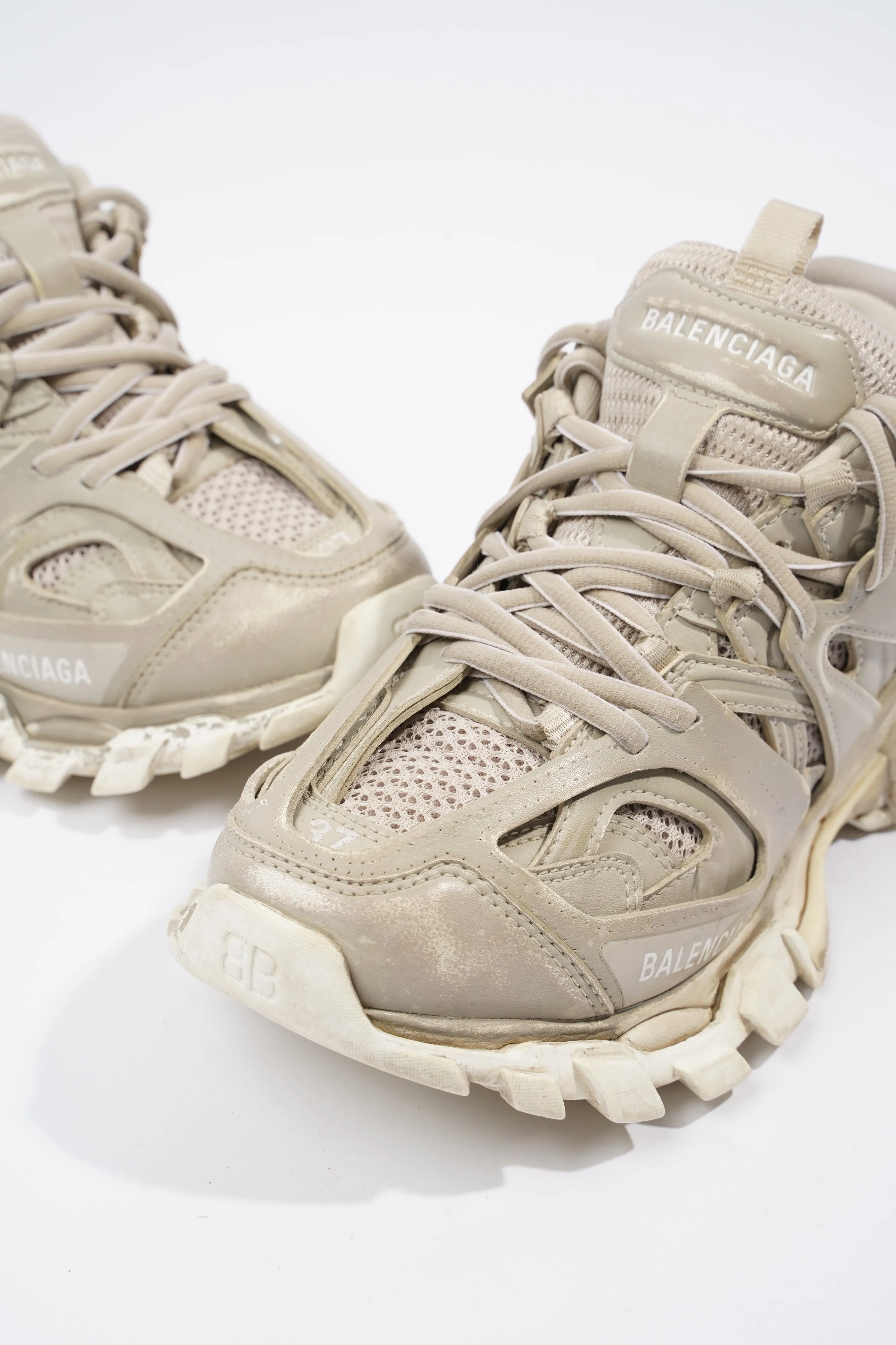 Balenciaga Track Grey Mesh EU 37 UK 4
