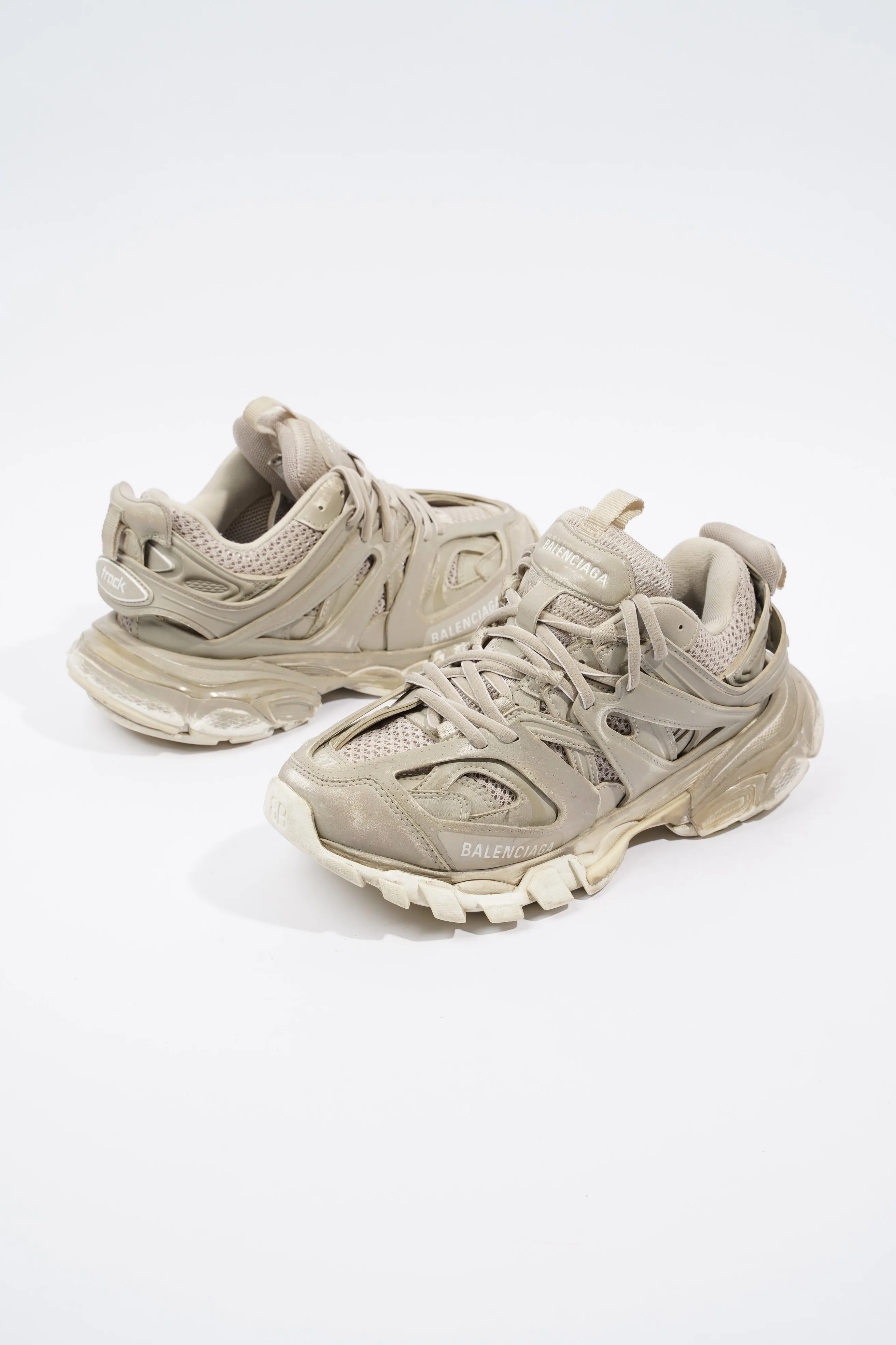 Balenciaga Track Grey Mesh EU 37 UK 4