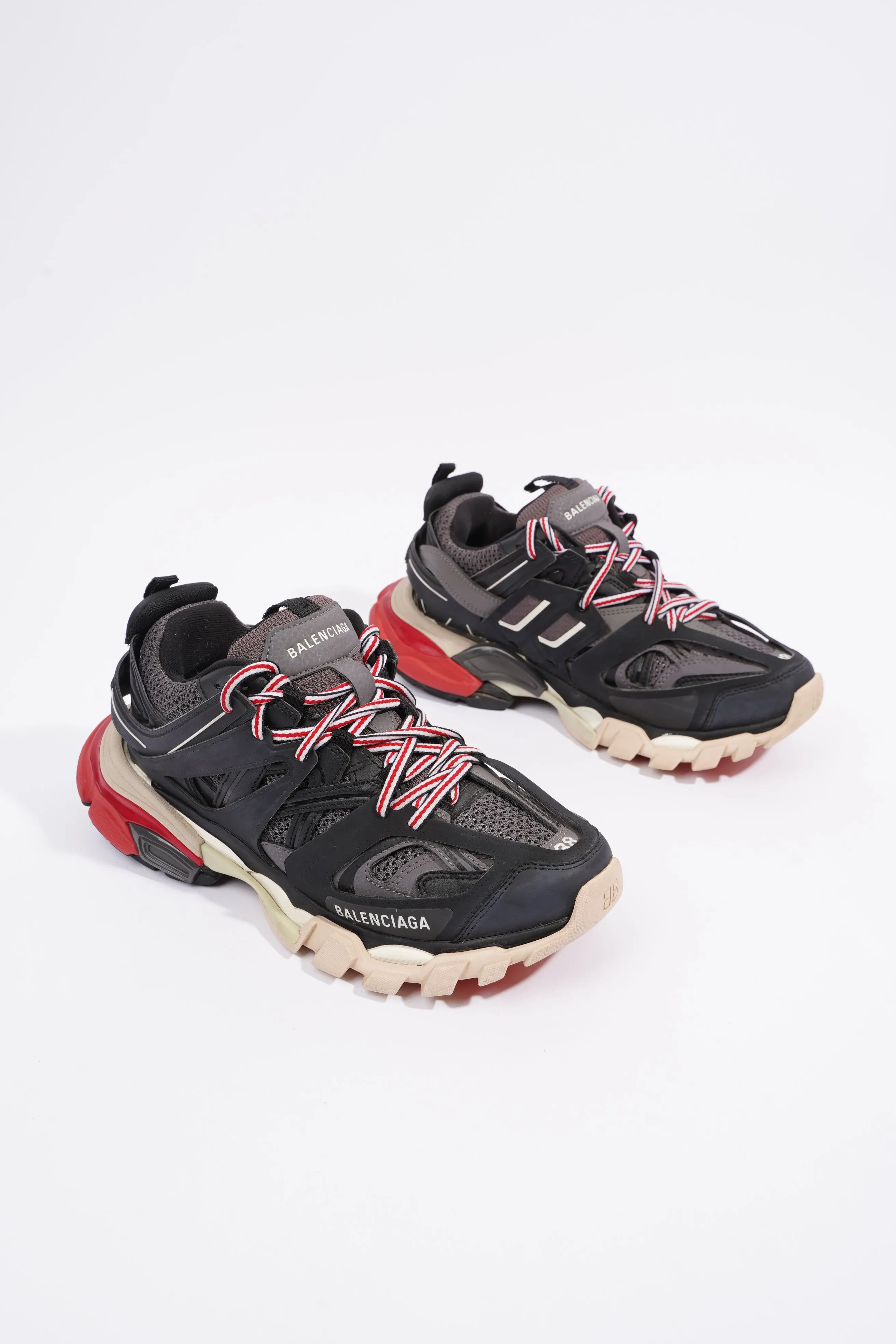 Balenciaga Track Navy / Red Mesh EU 38 UK 5