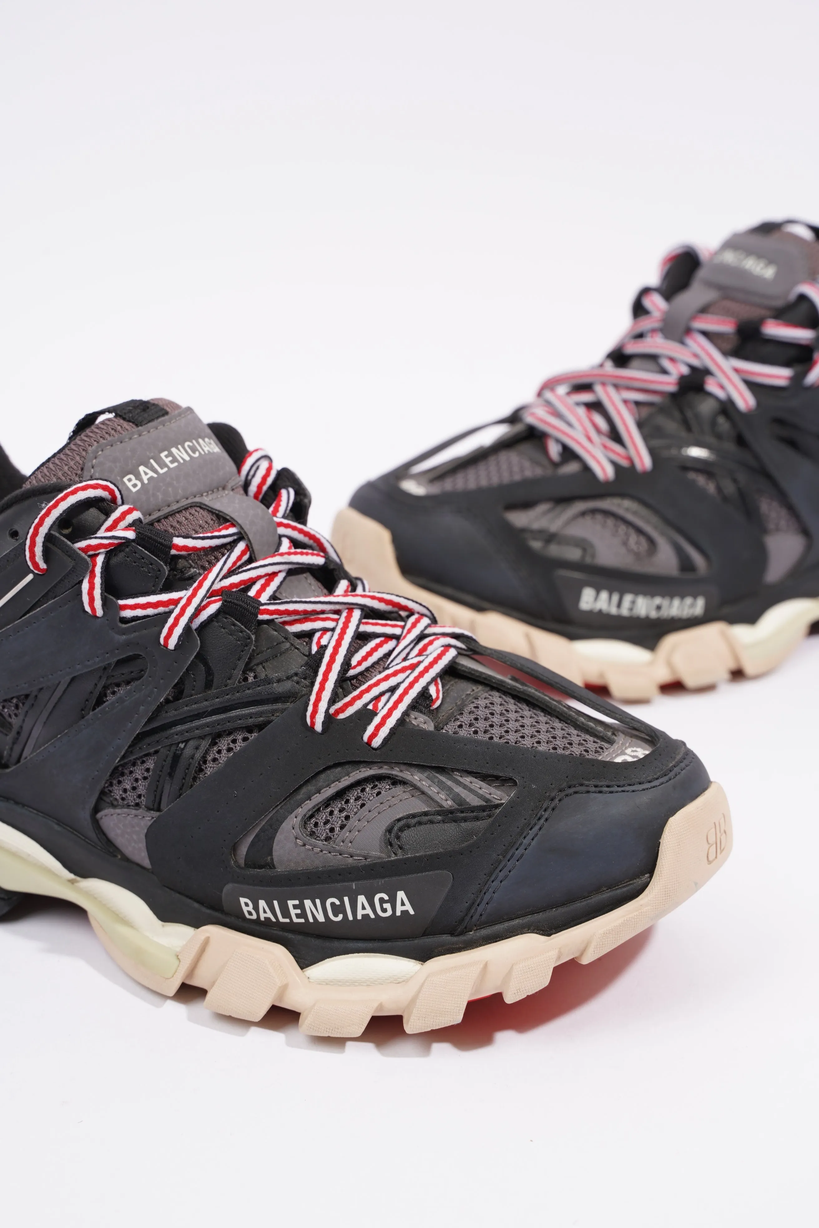 Balenciaga Track Navy / Red Mesh EU 38 UK 5