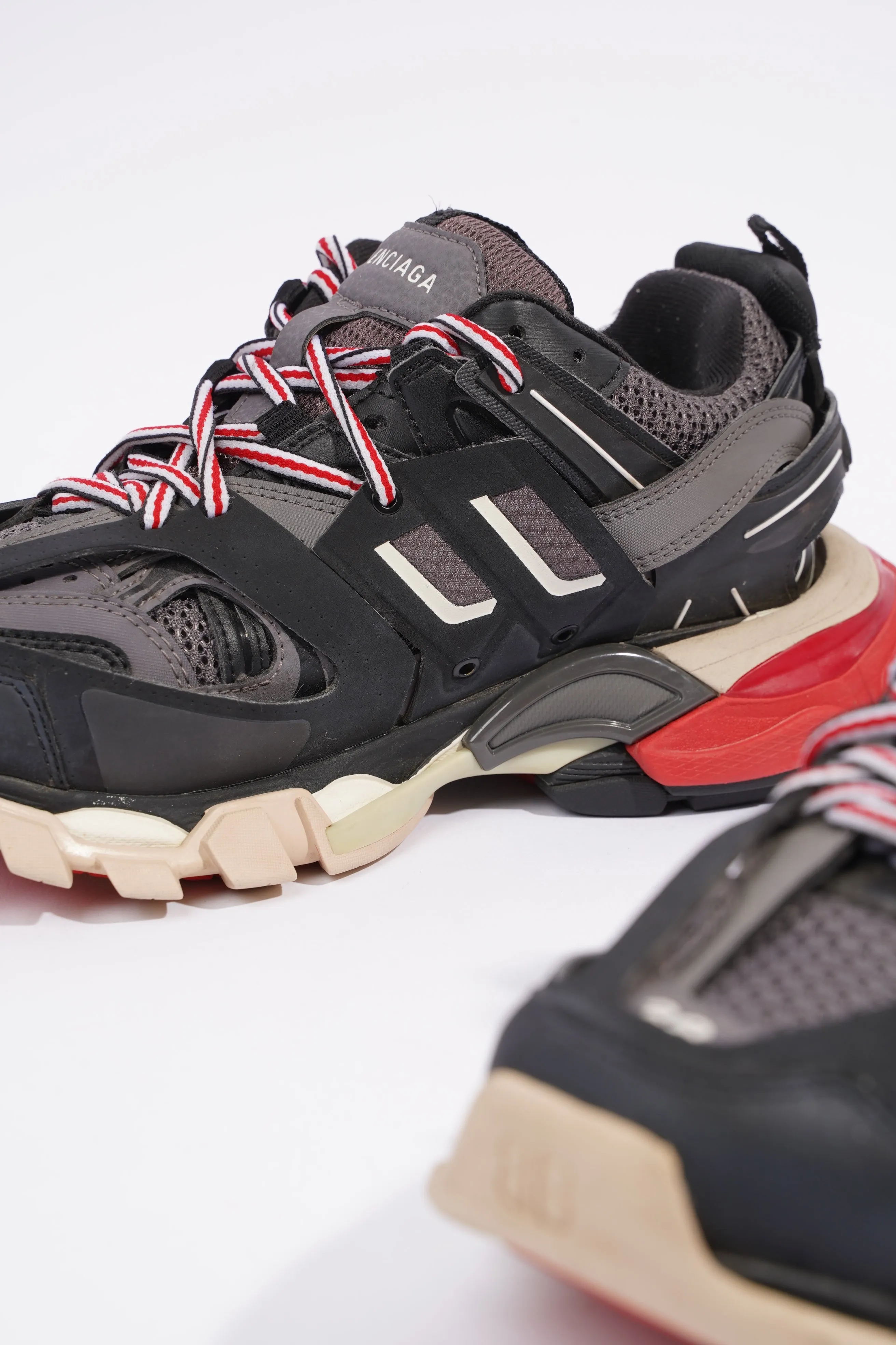 Balenciaga Track Navy / Red Mesh EU 38 UK 5