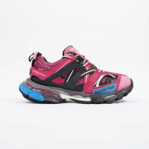 Balenciaga Track Pink / Black / Blue Mesh EU 37 UK 4
