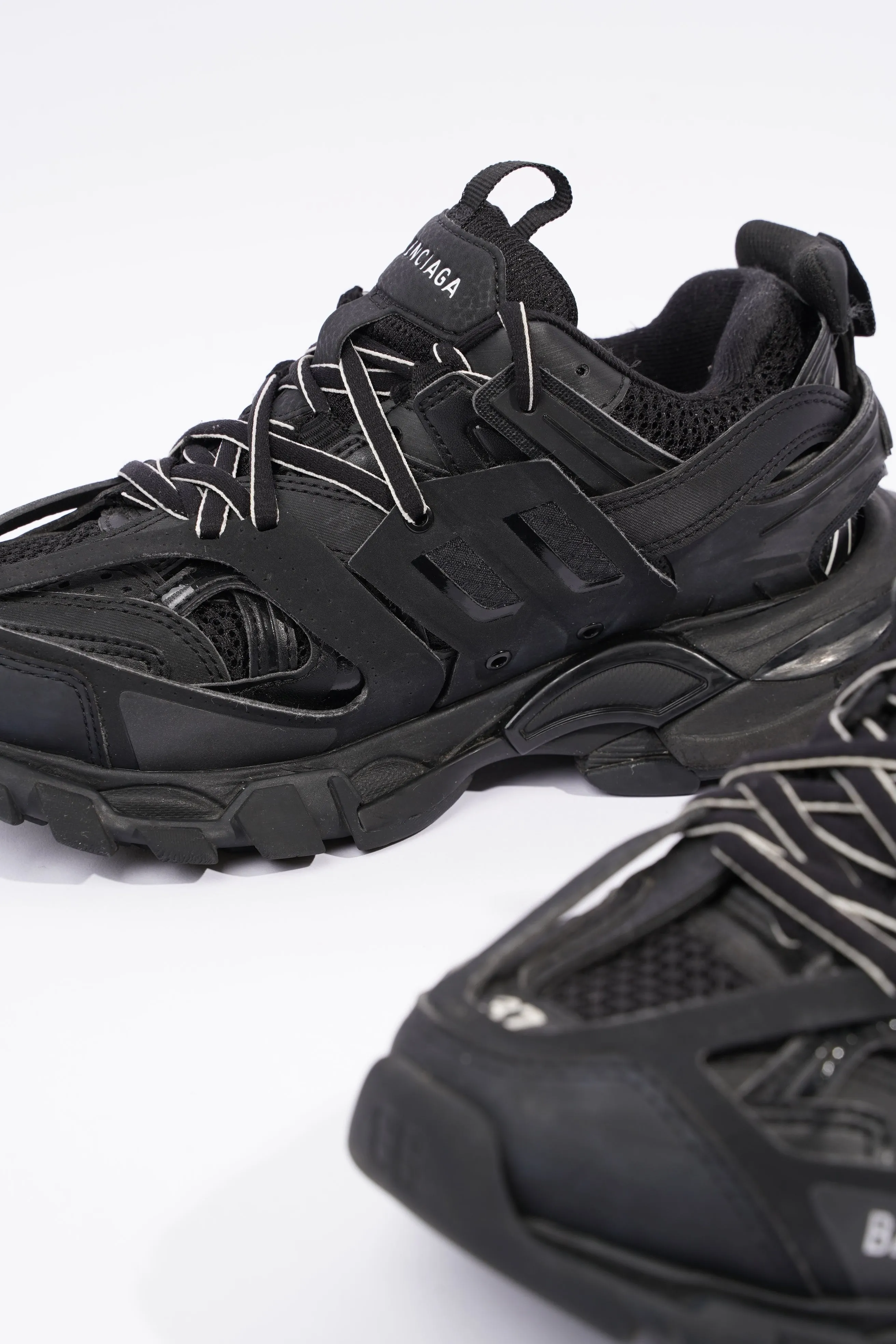 Balenciaga Womens Track Black / Clear EU 37 / UK 4