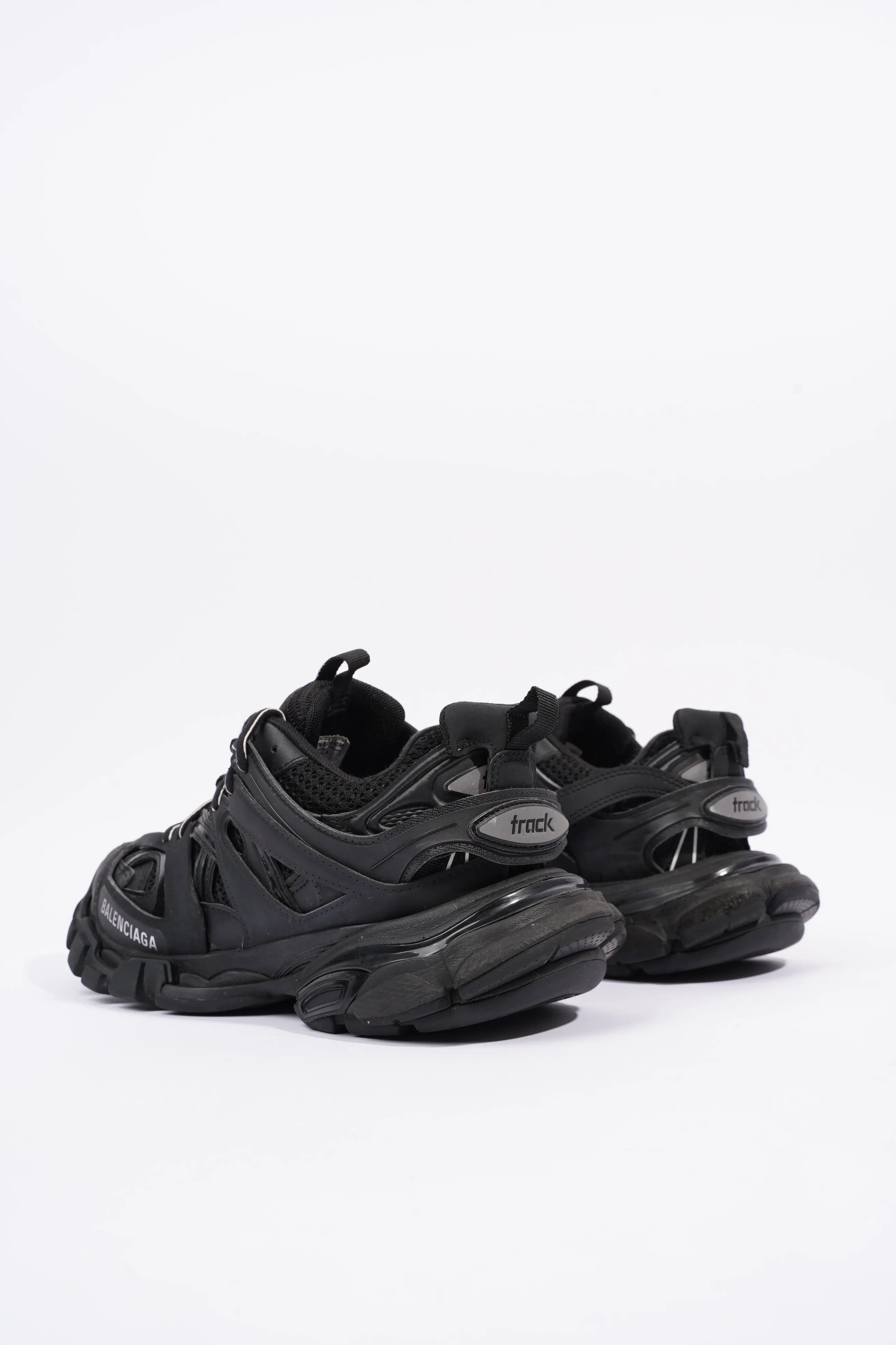 Balenciaga Womens Track Black / Clear EU 37 / UK 4