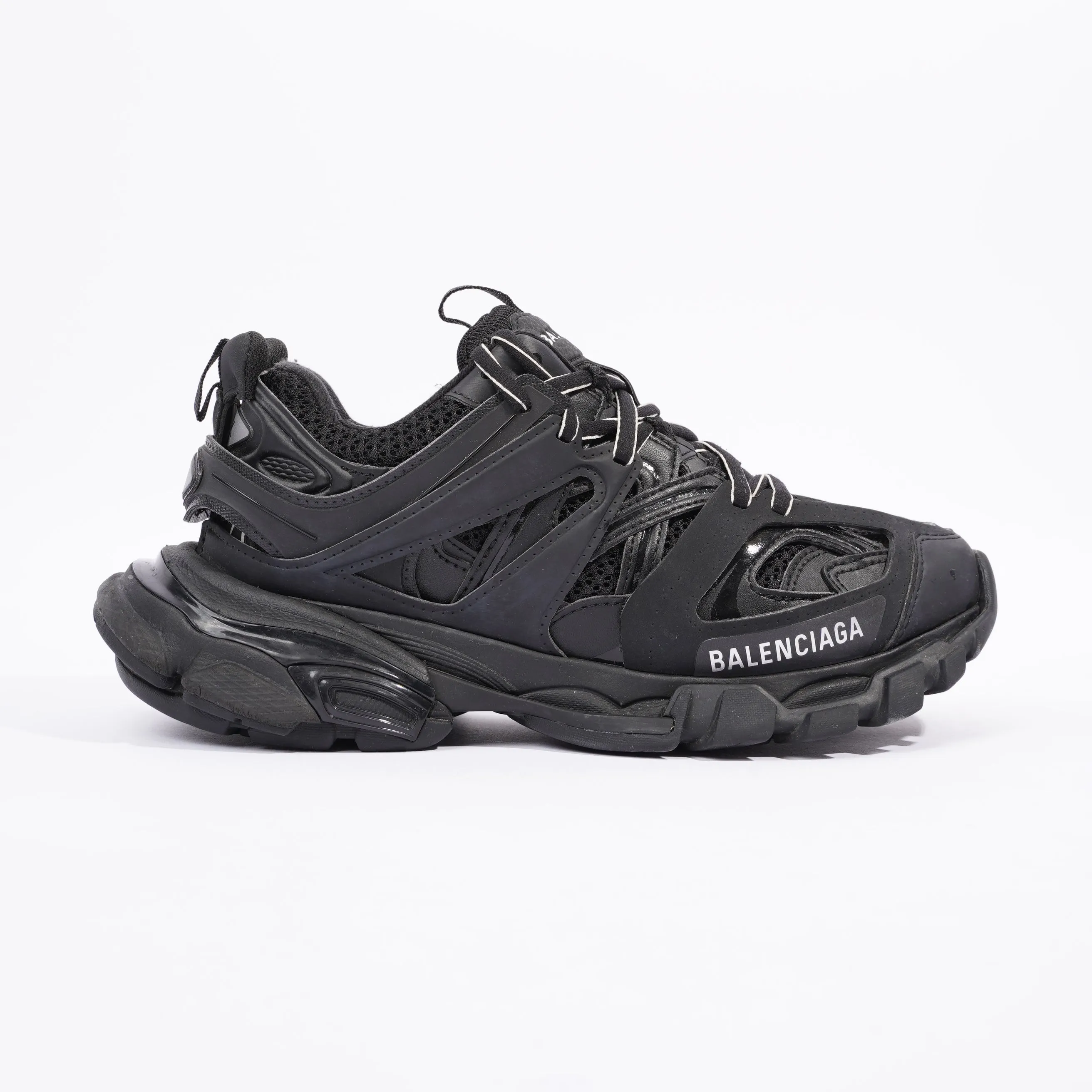 Balenciaga Womens Track Black / Clear EU 37 / UK 4