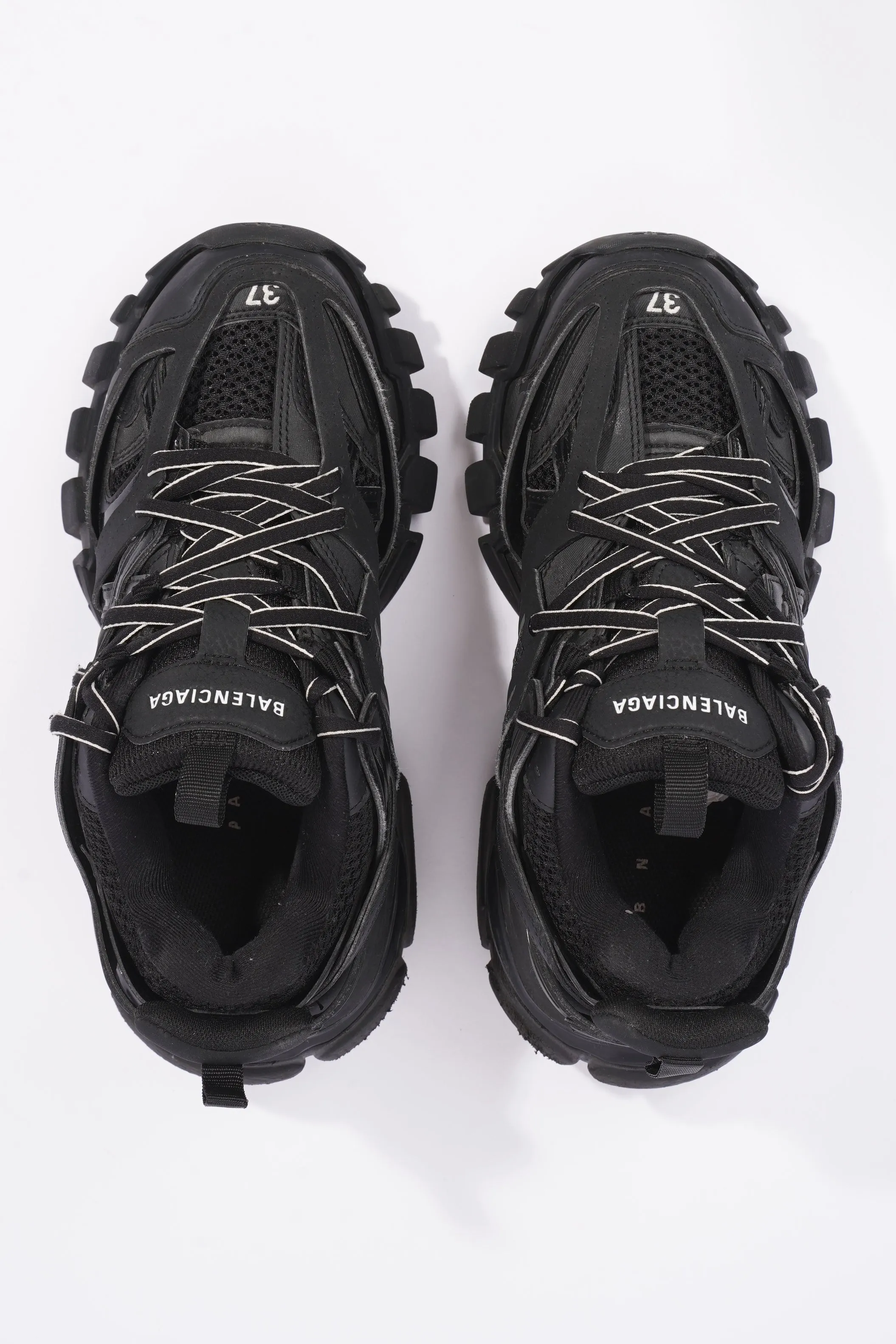 Balenciaga Womens Track Black / Clear EU 37 / UK 4