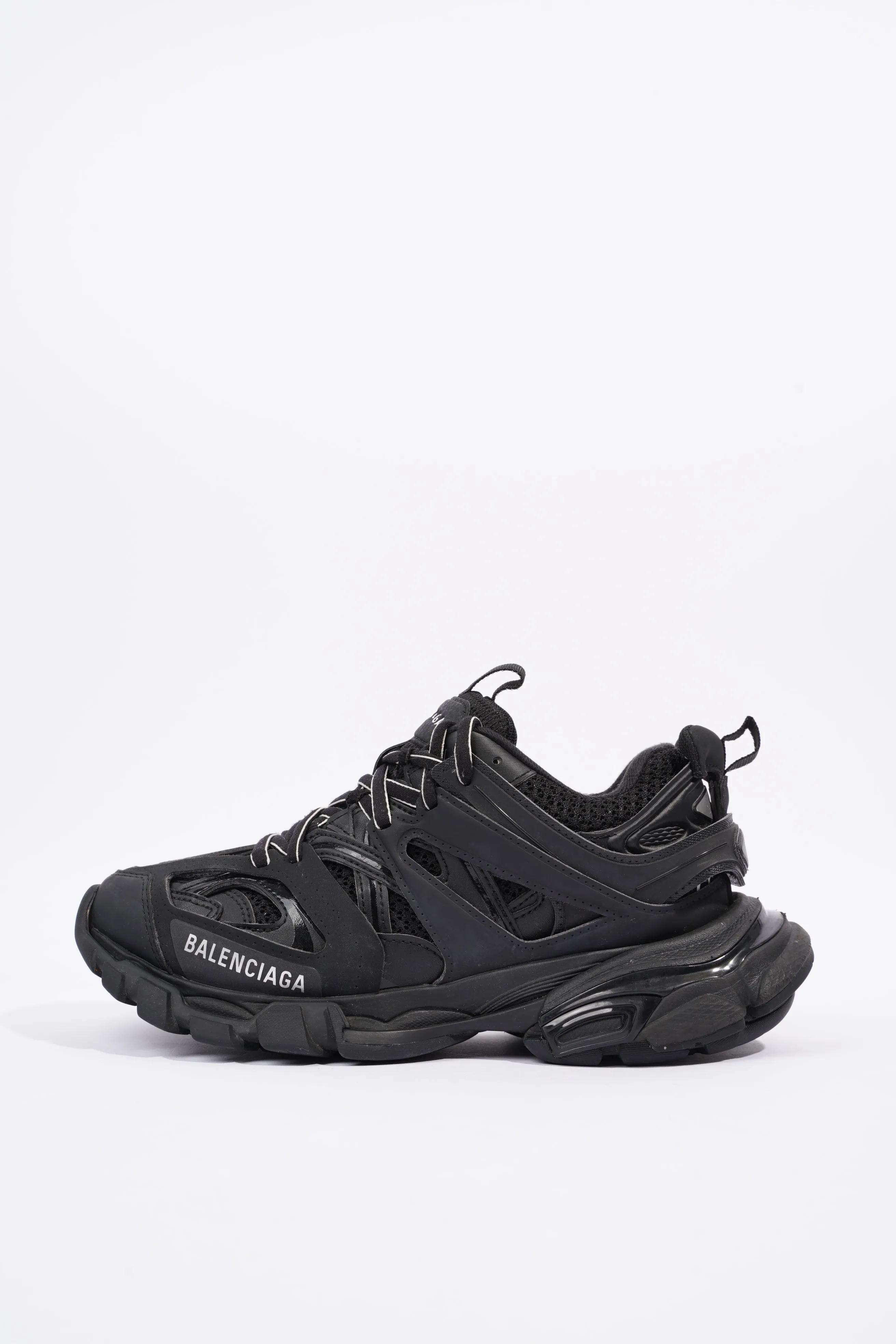 Balenciaga Womens Track Black / Clear EU 37 / UK 4