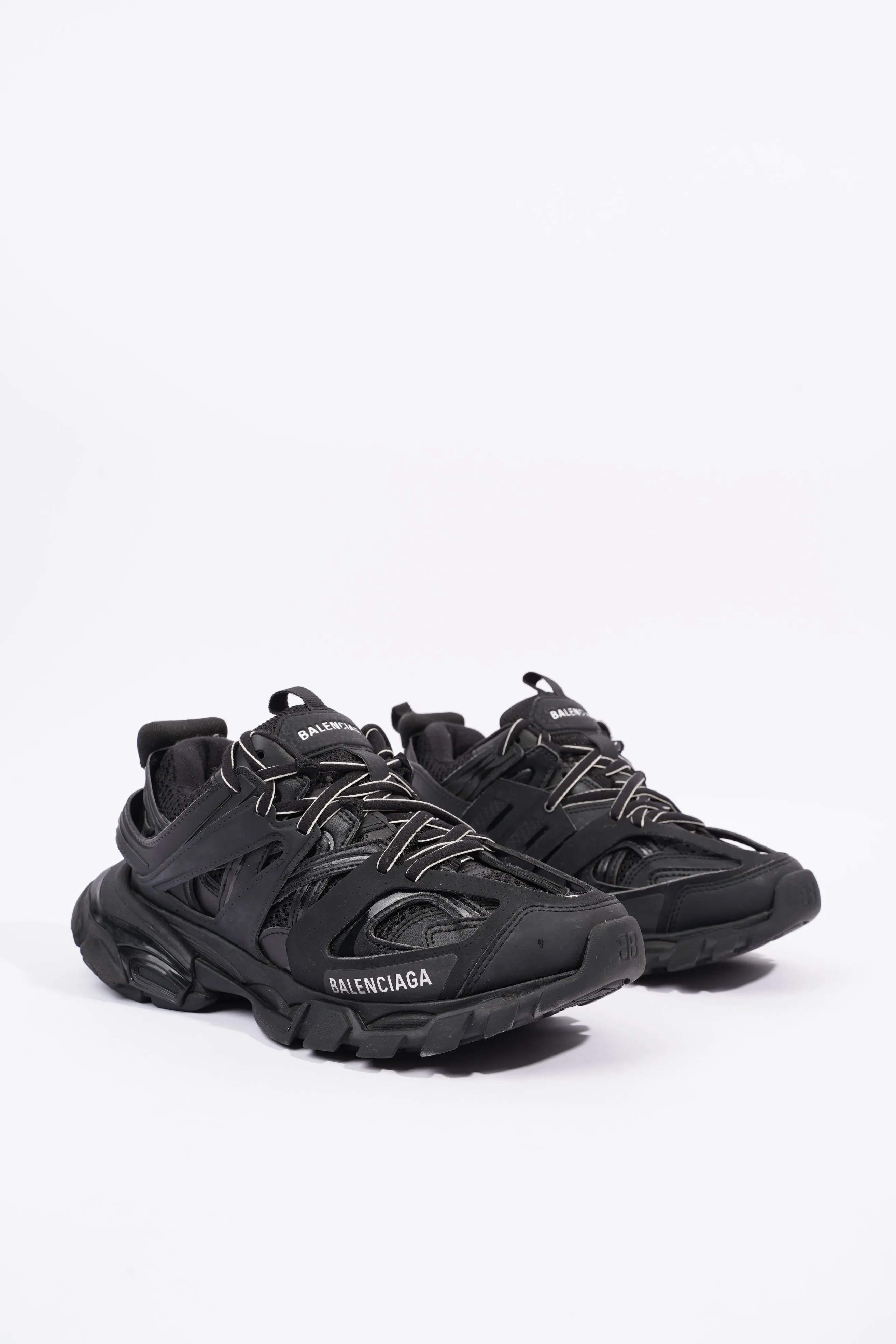 Balenciaga Womens Track Black / Clear EU 37 / UK 4