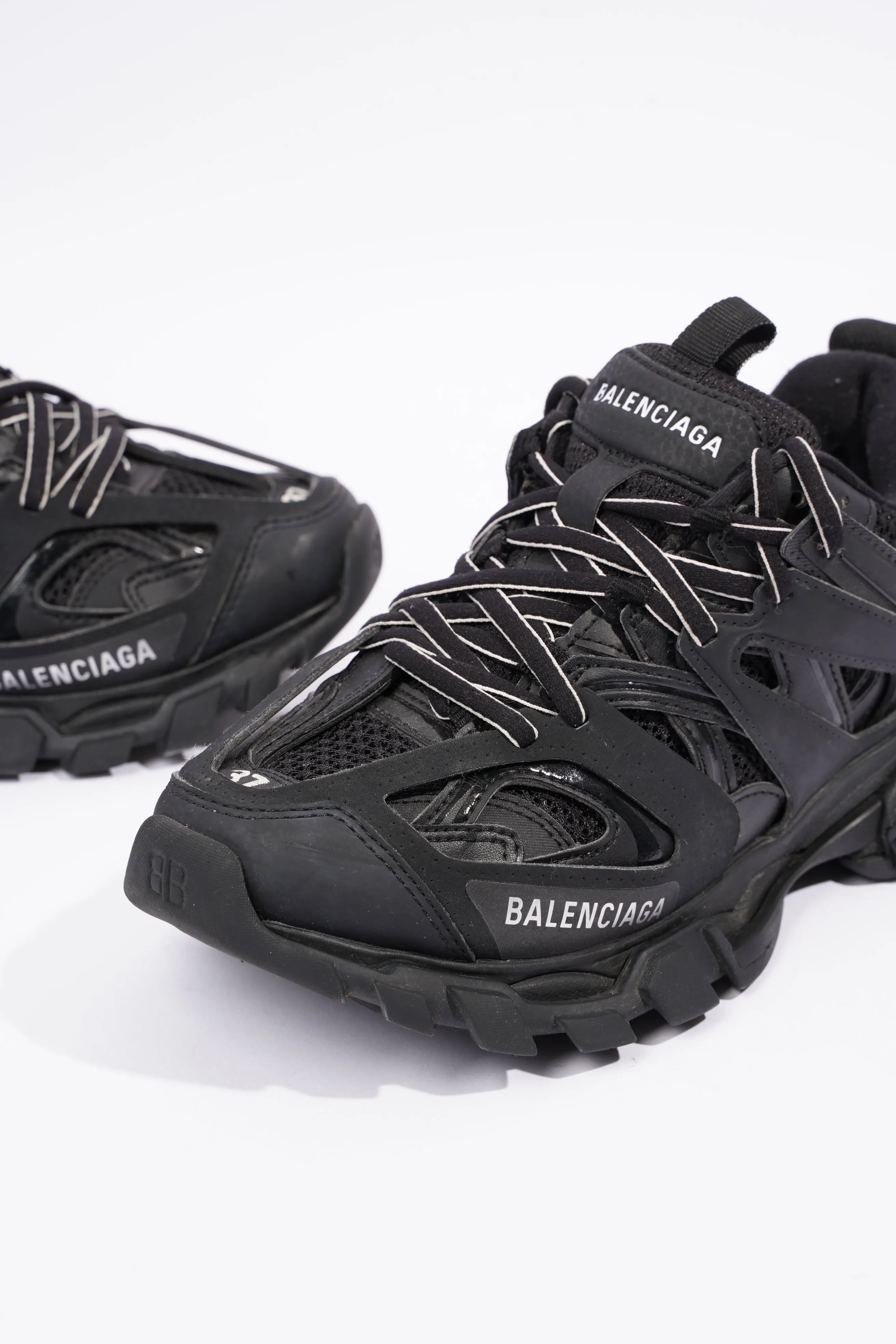 Balenciaga Womens Track Black / Clear EU 37 / UK 4