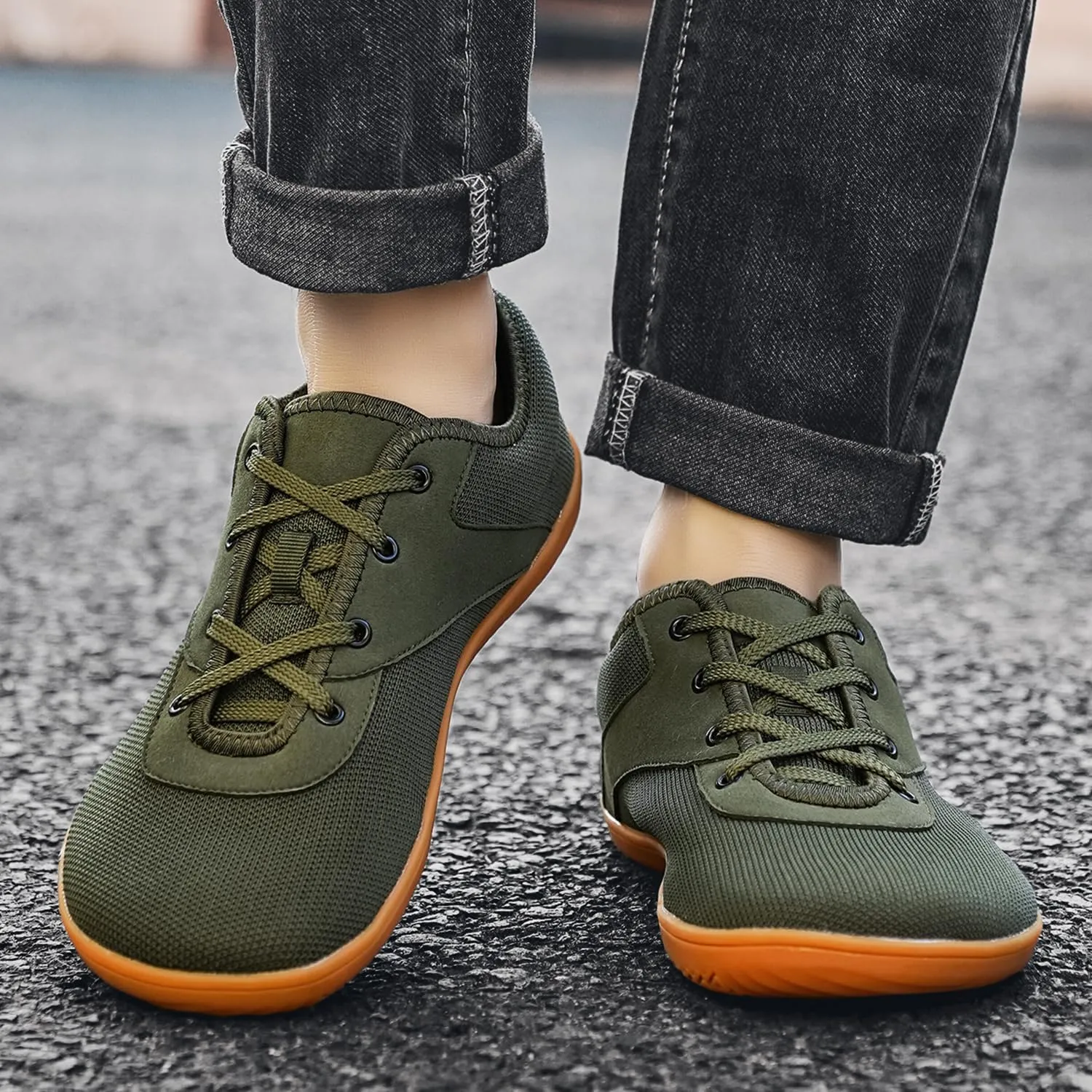 Barefoot Shoes Men Women Wide Toe Box Casual Minimalist Cross Trainer Zero Drop Sole Fashion Sneakers