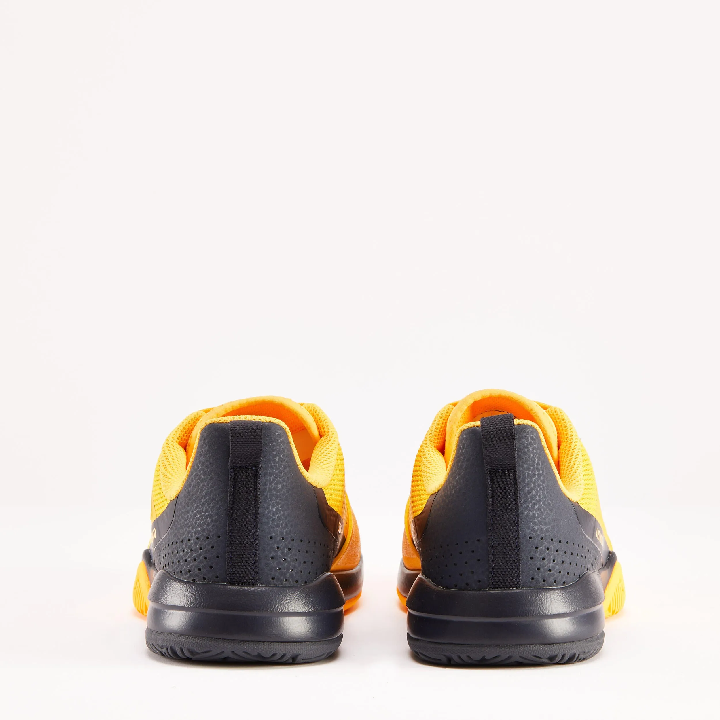 Children's tennis shoes - TS500 Fast JR Lace Sunfire ARTENGO, neon yellow/black blue