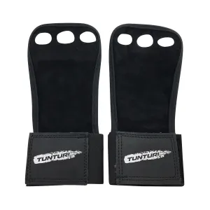 Grips - Tunturi - '3-Hole' - Lder - Sort