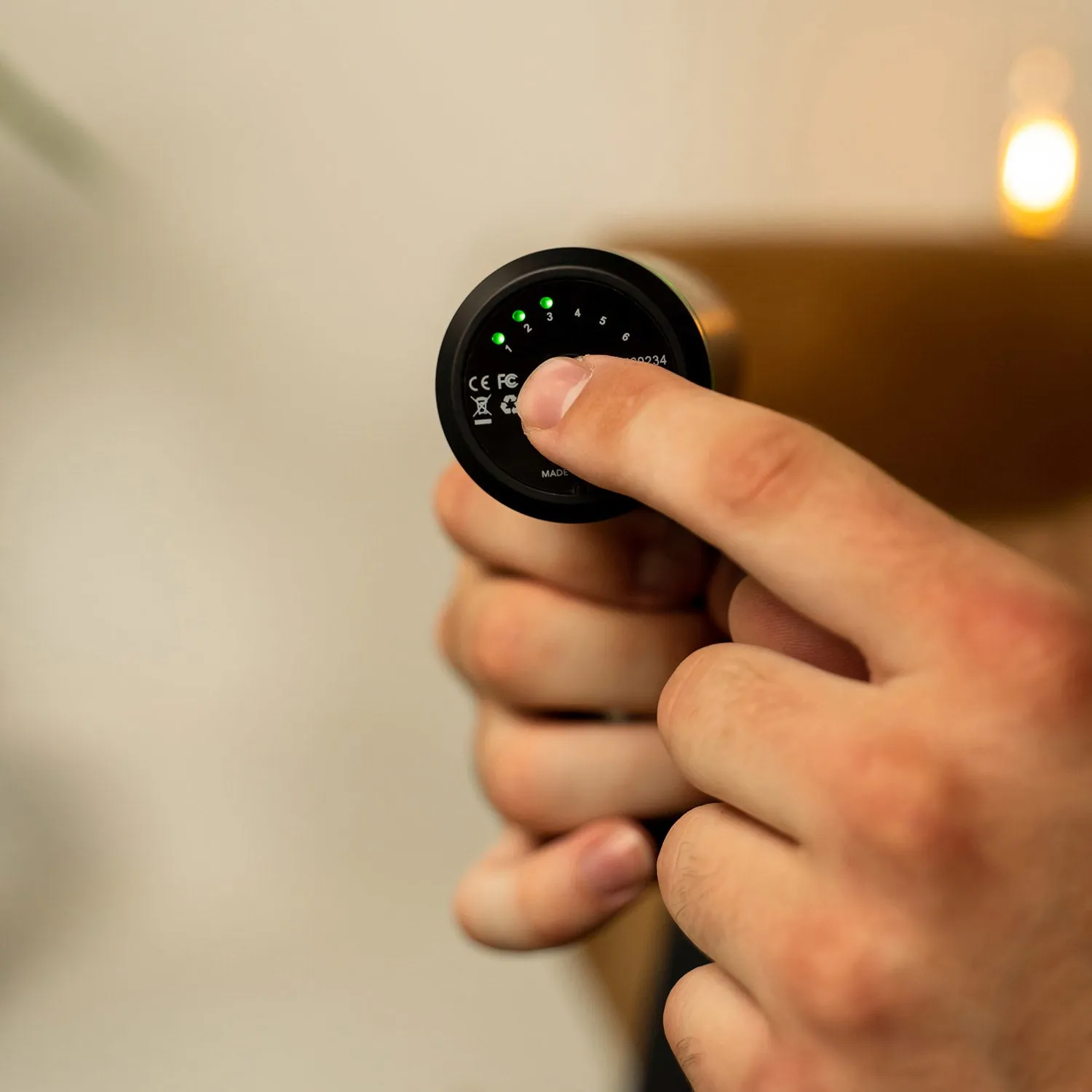 Massagepistol - Tunturi - 'Mini Massage gun' - Sort