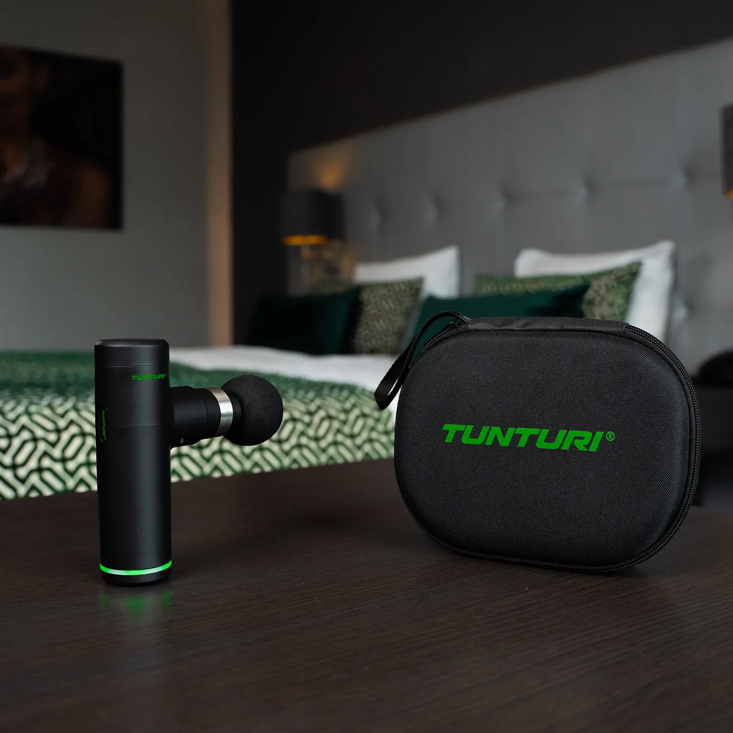 Massagepistol - Tunturi - 'Mini Massage gun' - Sort