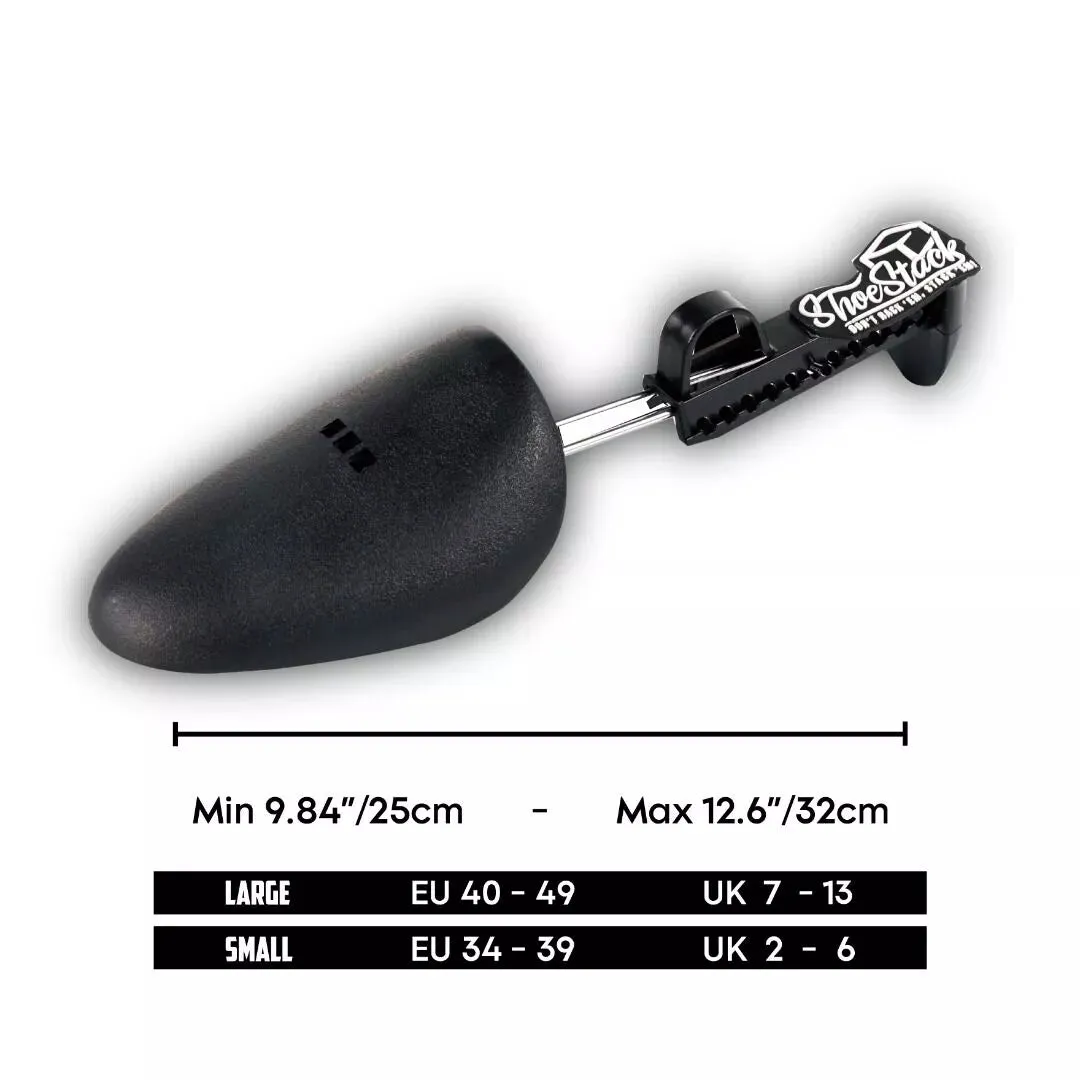 Shoe Stack Adjustable Shoe Trees x2