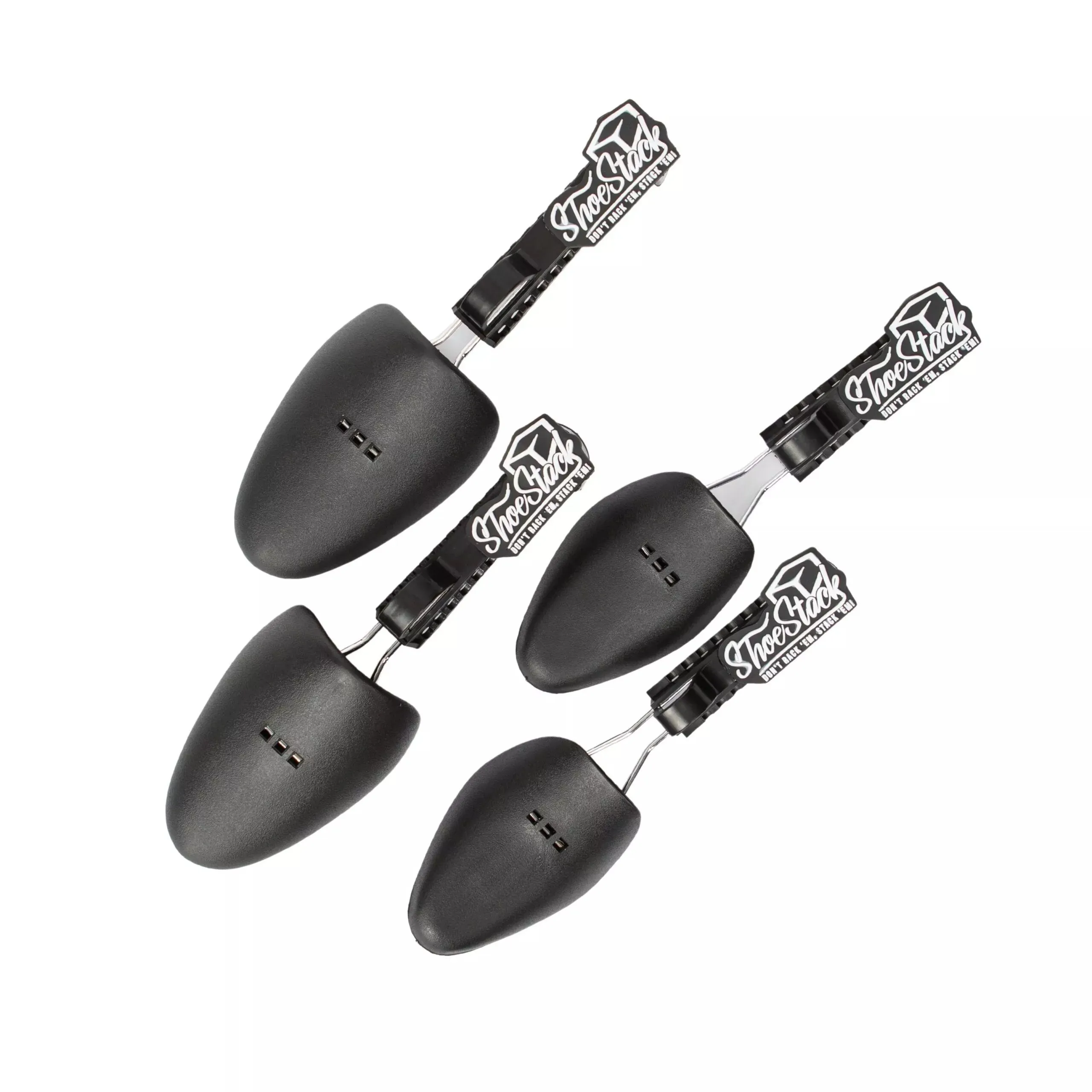 Shoe Stack Adjustable Shoe Trees x2