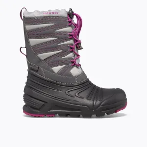 Snow Quest Lite 3.0 Grey/Berry (Size 11c-6Y)