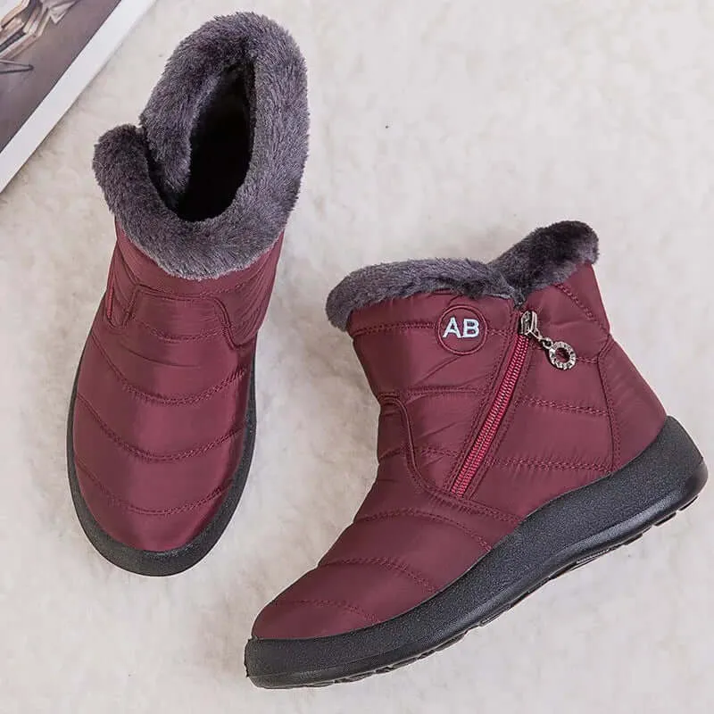 Women's Fur-Lined Casual Ankle Boots