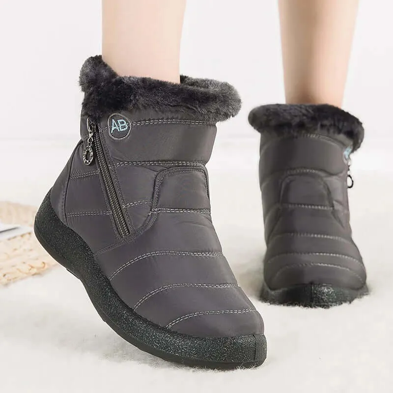 Women's Fur-Lined Casual Ankle Boots